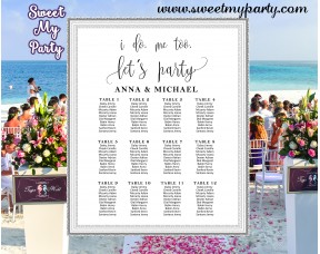 Rustic Wedding Seating Charts,Modern Wedding Seating Plan,(024w)